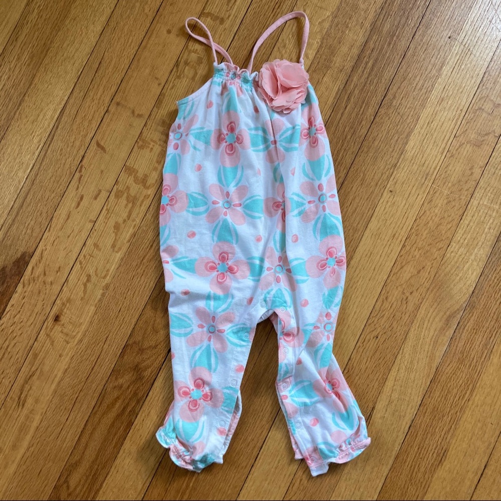 Gymboree Floral Romper 18-24